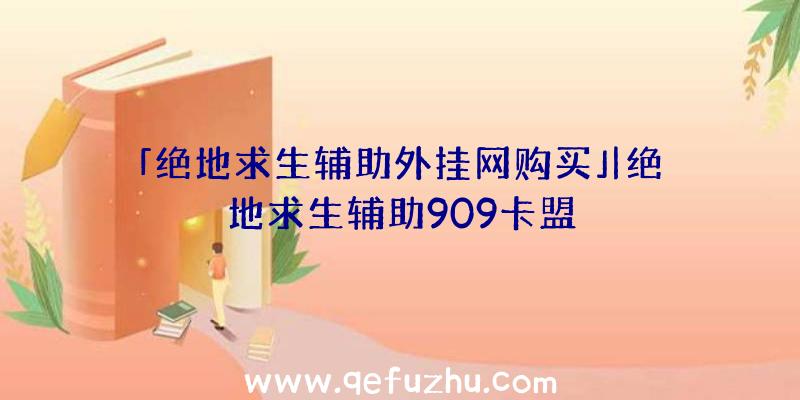 「绝地求生辅助外挂网购买」|绝地求生辅助909卡盟